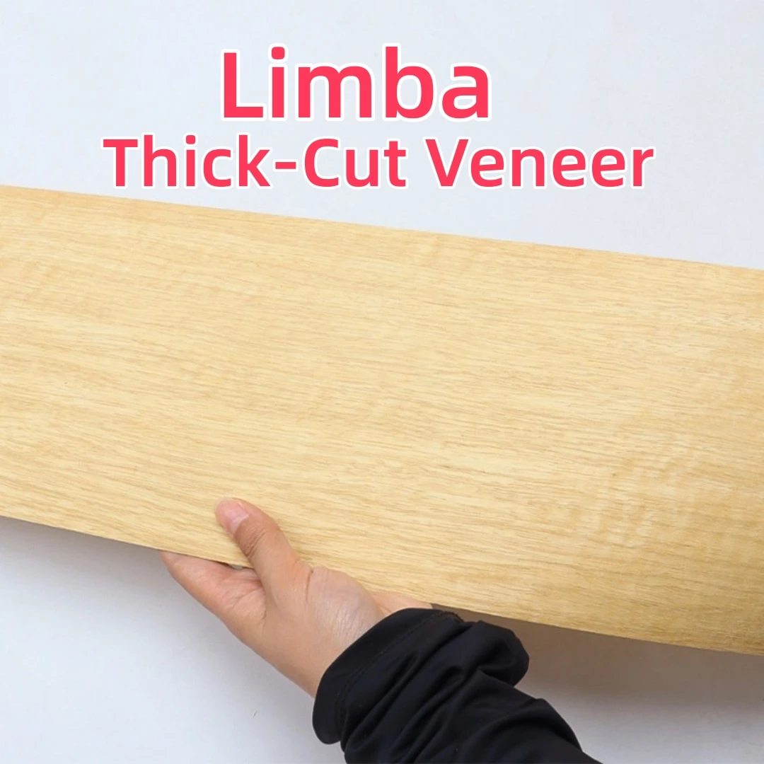 Thick-Cut Natural Limba Wood Veneer For Table Tennis Blade Core Guitar Piano Drum Making Inlay Art Handcrafted DIY (Korina)
Thick-Cut Natural Limba Wood Veneer For Table Tennis Blade Core Guitar Piano Drum Making Inlay Art Handcrafted DIY (Korina)