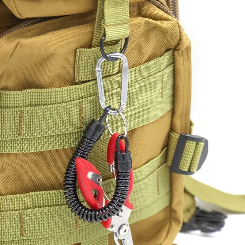 Fishing Lanyards 5pcs Tactical Retractable Spring Elastic Rope with Carabiner Camping Anti-lost Phone Keychain Fishing Rope
Fishing Lanyards 5pcs Tactical Retractable Spring Elastic Rope with Carabiner Camping Anti-lost Phone Keychain Fishing Rope