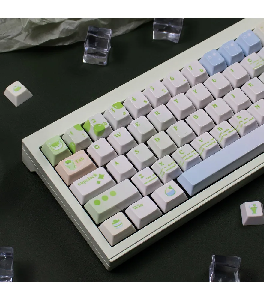Keycap 124 keys PBT Sublimation Customization Original factory height Wooting magnetic axis mechanical keyboard
Keycap 124 keys PBT Sublimation Customization Original factory height Wooting magnetic axis mechanical keyboard