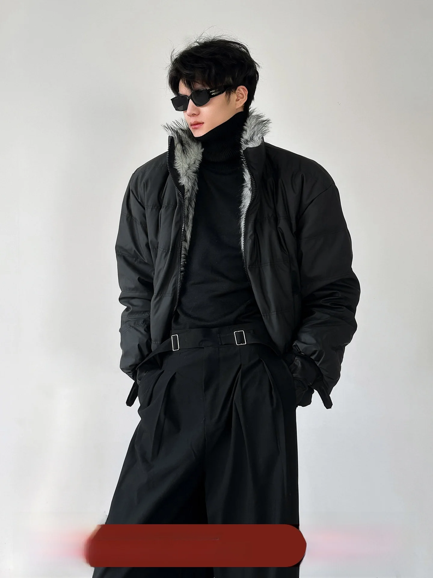 Thiyuer American Retro Wolf King Mountain Eagle Fur Collar Thick down Jacket Winter Warm Polyester Fiber Zipper Closure
Thiyuer American Retro Wolf King Mountain Eagle Fur Collar Thick down Jacket Winter Warm Polyester Fiber Zipper Closure