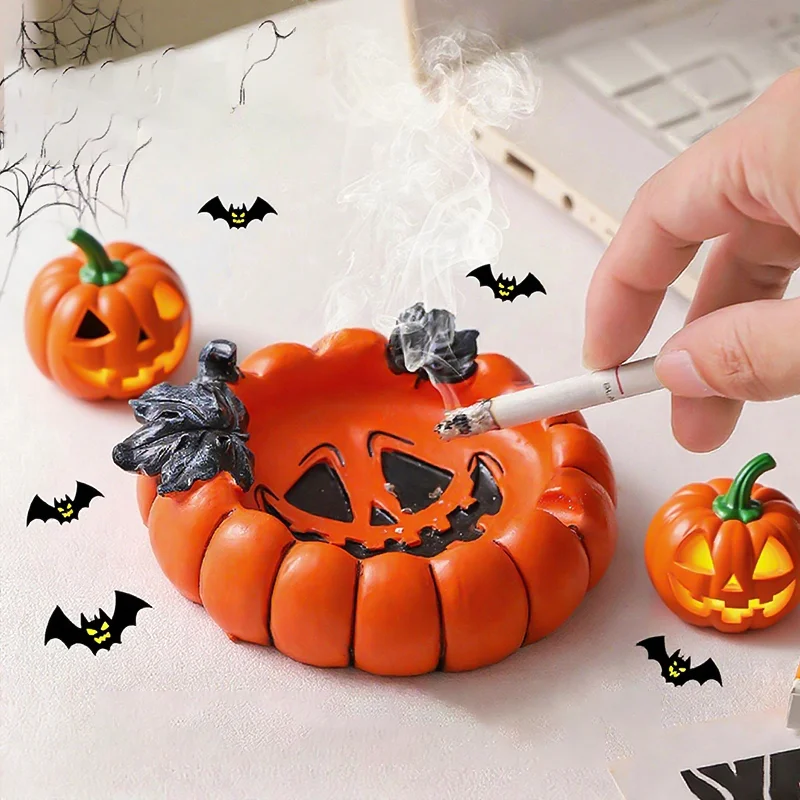 Spooky Halloween Pumpkin Ghost Resin Ashtray Personalized Table Ornament Home Decor Gift
Spooky Halloween Pumpkin Ghost Resin Ashtray Personalized Table Ornament Home Decor Gift
