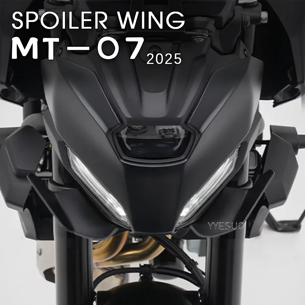 For YAMAHA MT07 2025+ Motorcycle Spoiler MT-07 Accessories Wing Front Spoiler Kit MT 07 2025 Downforce Winglet Aerodynamic MT07
For YAMAHA MT07 2025+ Motorcycle Spoiler MT-07 Accessories Wing Front Spoiler Kit MT 07 2025 Downforce Winglet Aerodynamic MT07