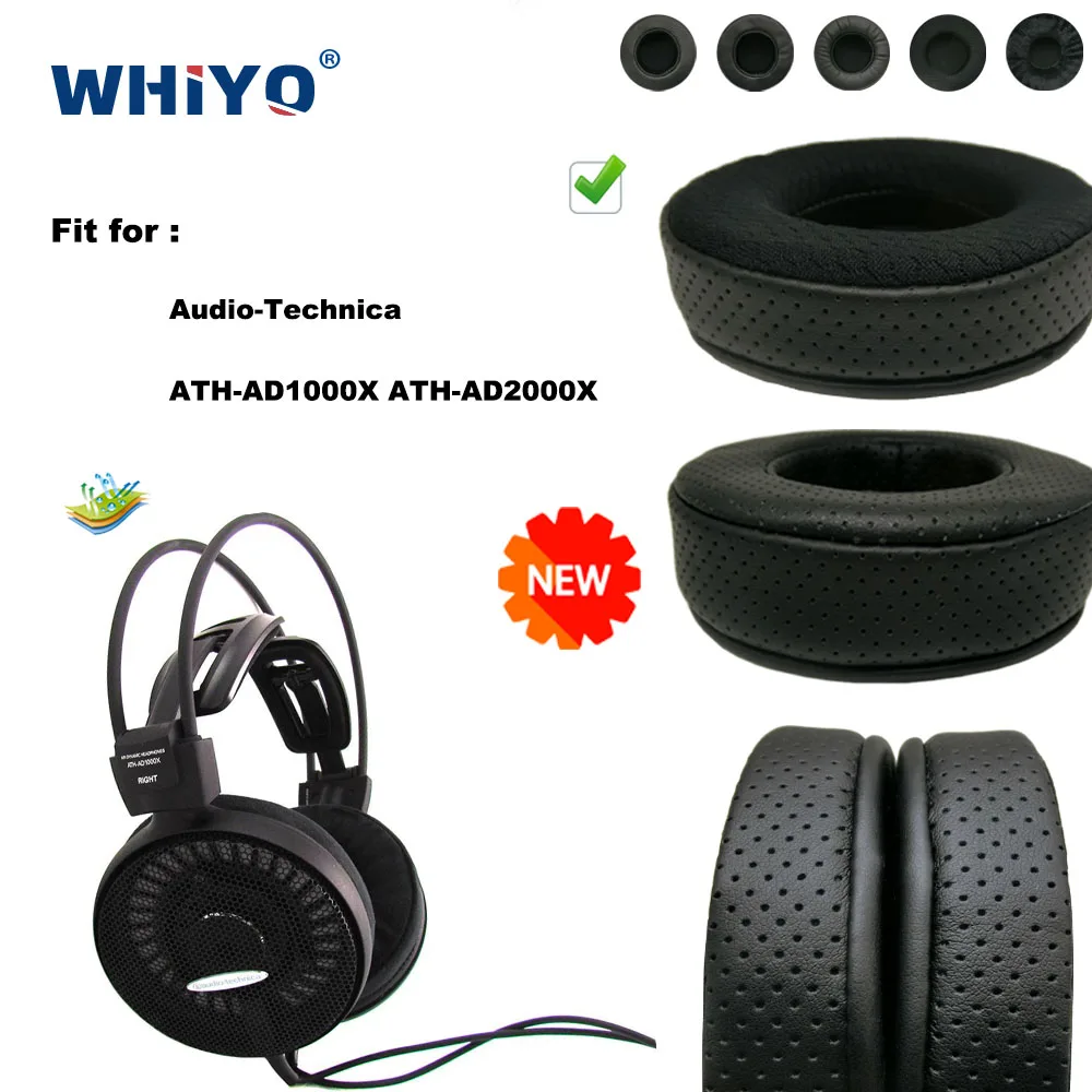 Replacement Ear Pads for Audio-Technica ATH AD1000X AD2000X Headset Parts Leather Cushion Velvet Earmuff Headset Sleeve Cover
Replacement Ear Pads for Audio-Technica ATH AD1000X AD2000X Headset Parts Leather Cushion Velvet Earmuff Headset Sleeve Cover