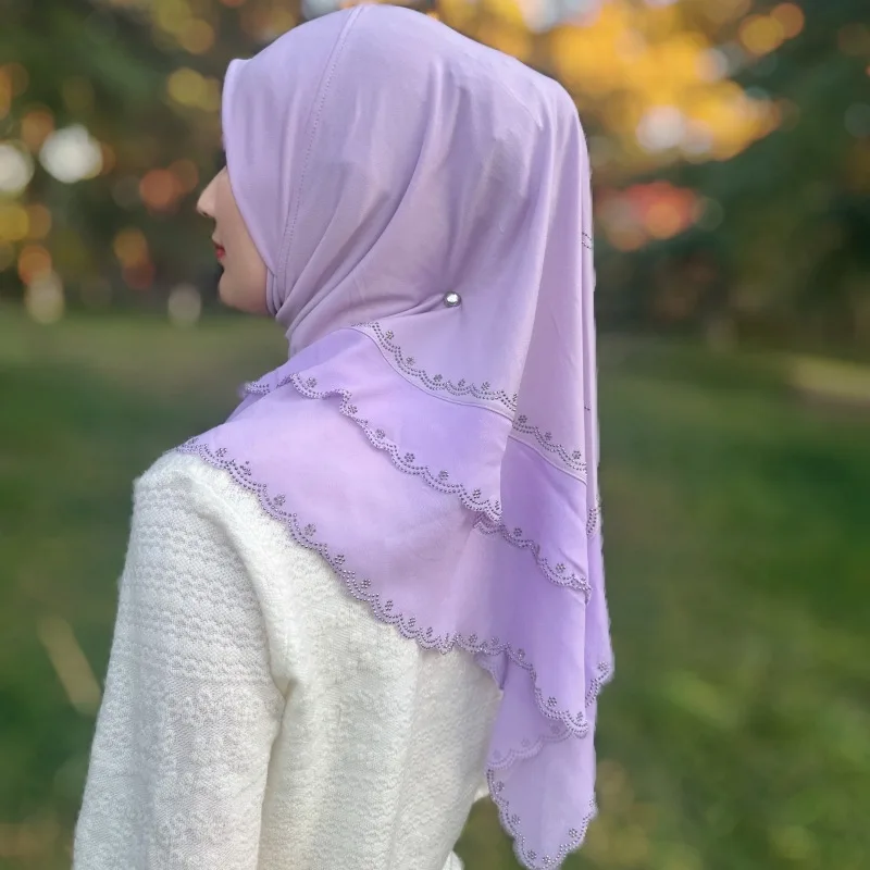 Luxury Rhinestone Hijab Chiffon Instant Scarf Turban Bonnet Cap Women Muslim Prayer Hijabs Islam Niqab Nikab Head Wrap Ramadan
Luxury Rhinestone Hijab Chiffon Instant Scarf Turban Bonnet Cap Women Muslim Prayer Hijabs Islam Niqab Nikab Head Wrap Ramadan