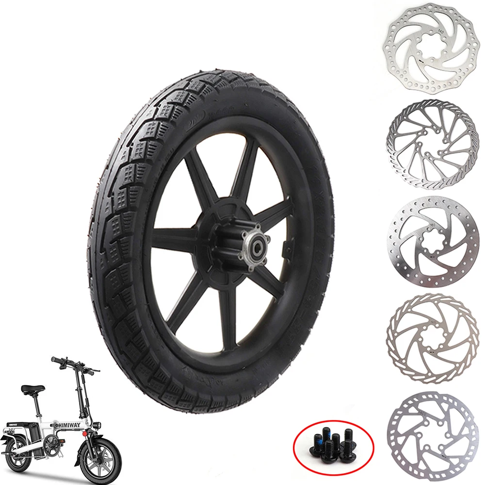 Electric Scooter Bike14 inch Front Wheel 14x2.125 Tyre 140mm/160mm Brake Disc For E-bike Folding Bicycles Motorcycle Accessories
Electric Scooter Bike14 inch Front Wheel 14x2.125 Tyre 140mm/160mm Brake Disc For E-bike Folding Bicycles Motorcycle Accessories