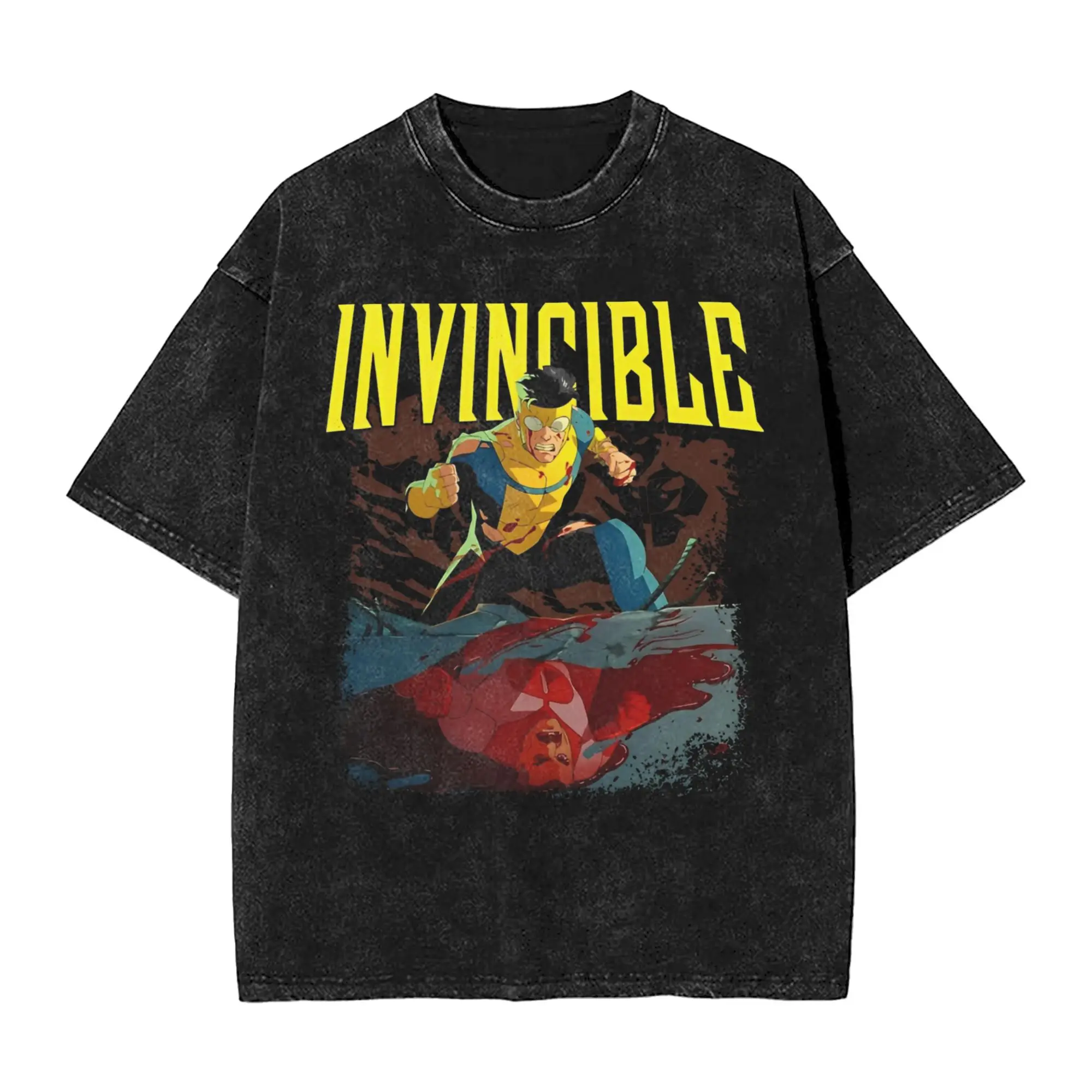 Мужская футболка Invincible Mark Grayson, стираные футболки для отдыха, летняя футболка с эстетическим узором, хлопковая одежда, большие размеры 2XL
Мужская футболка Invincible Mark Grayson, стираные футболки для отдыха, летняя футболка с эстетическим узором, хлопковая одежда, большие размеры 2XL