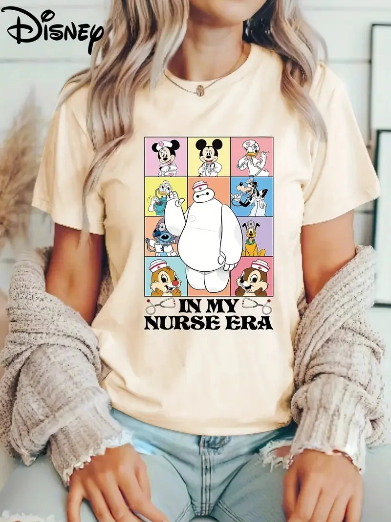 2025 Женская повседневная удобная уникальная черная футболка с круглым вырезом и короткими рукавами с принтом Disney с уникальным улыбающимся лицом
2025 Женская повседневная удобная уникальная черная футболка с круглым вырезом и короткими рукавами с принтом Disney с уникальным улыбающимся лицом