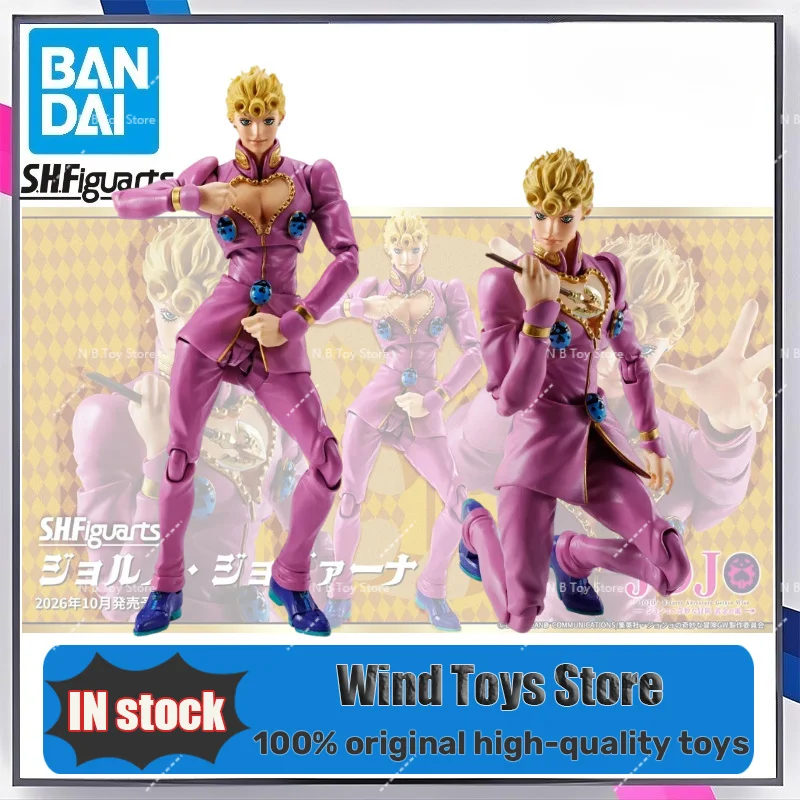 Pre-sale Bandai S.H.Figuarts SHF JOJO's Bizarre Adventure Part 5 Golden Wind Giorno Giovanna Action Figure Collectible Gift
Pre-sale Bandai S.H.Figuarts SHF JOJO's Bizarre Adventure Part 5 Golden Wind Giorno Giovanna Action Figure Collectible Gift