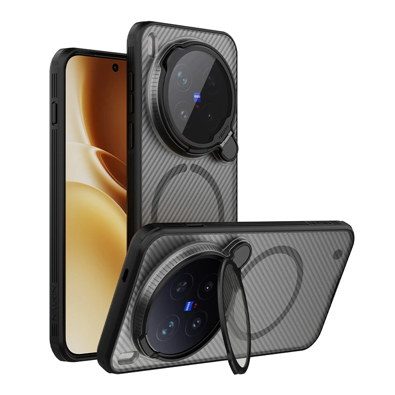 Nillkin For VIVO X300 Pro / X300 5G Magnetic Case Soft Frame CamShield Prop Magsafe Lens Camera with Stand Back Cover Protection
Nillkin For VIVO X300 Pro / X300 5G Magnetic Case Soft Frame CamShield Prop Magsafe Lens Camera with Stand Back Cover Protection