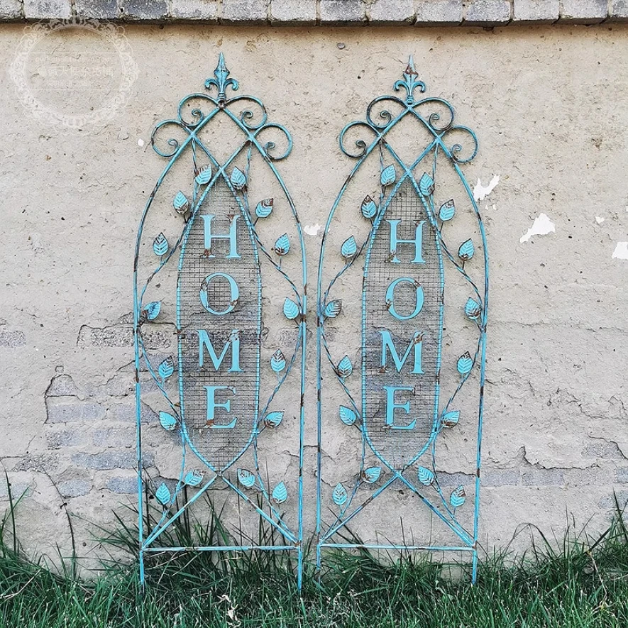 Vine Art Fence Design Vintage Rustic HOME Metal Stake for Outdoor Garden Decoration
Vine Art Fence Design Vintage Rustic HOME Metal Stake for Outdoor Garden Decoration