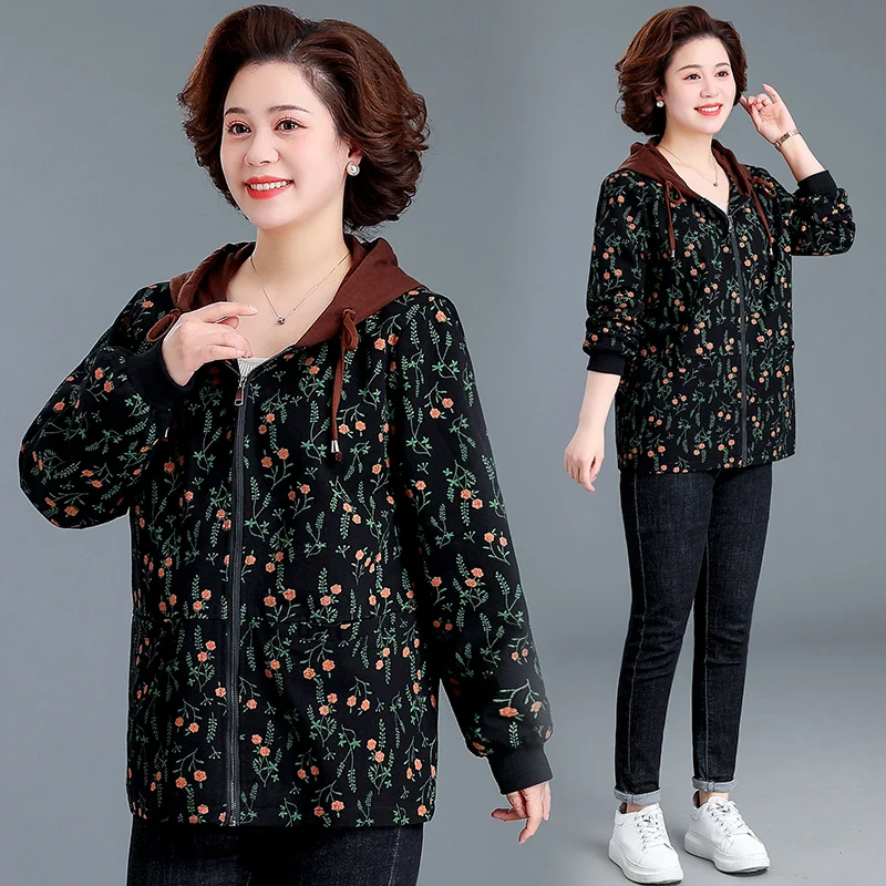 Модная хлопковая толстовка на молнии Sli Mom Jeans Jaet, повседневный оверсайз-топ для женщин среднего возраста, весенне-осенняя одежда
Модная хлопковая толстовка на молнии Sli Mom Jeans Jaet, повседневный оверсайз-топ для женщин среднего возраста, весенне-осенняя одежда