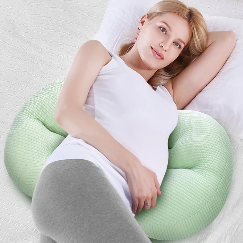 Knitted Cotton Pregnancy Pillow, Side-Sleep Support Cushion with Belly Lift, Elastic Filling, Skin-Friendly Fabric
Knitted Cotton Pregnancy Pillow, Side-Sleep Support Cushion with Belly Lift, Elastic Filling, Skin-Friendly Fabric
