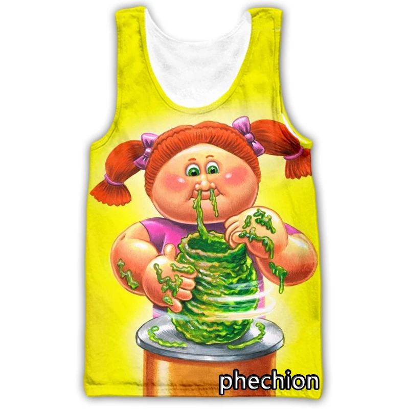Phechion New Fashion Men/Women Garbage Pail Kids 3D Printed Sleeveless Vest Streetwear Men Loose Sporting Tank Top A211
Phechion New Fashion Men/Women Garbage Pail Kids 3D Printed Sleeveless Vest Streetwear Men Loose Sporting Tank Top A211