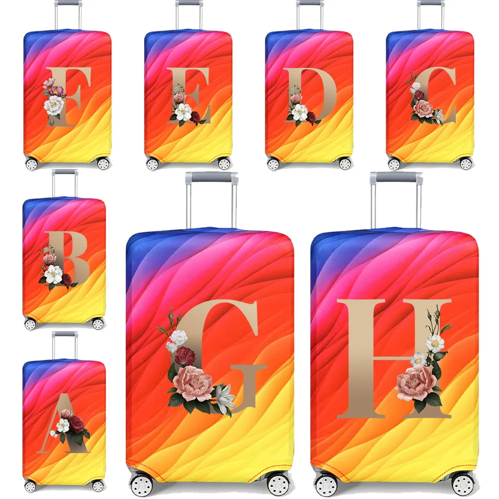 Elastic Luggage Protective Cover Simplicity Suitcase Case Gold Letter Printing Portable for Outdoor Holiday Travel Accessories
Elastic Luggage Protective Cover Simplicity Suitcase Case Gold Letter Printing Portable for Outdoor Holiday Travel Accessories