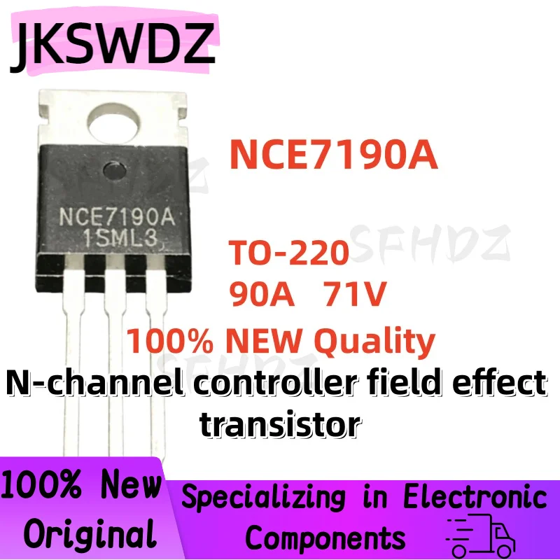 10/20/30PCS 100% High Quality NCE7190A TO-220 90A 71V N-channel controller field effect transistor Brand new in stock
10/20/30PCS 100% High Quality NCE7190A TO-220 90A 71V N-channel controller field effect transistor Brand new in stock