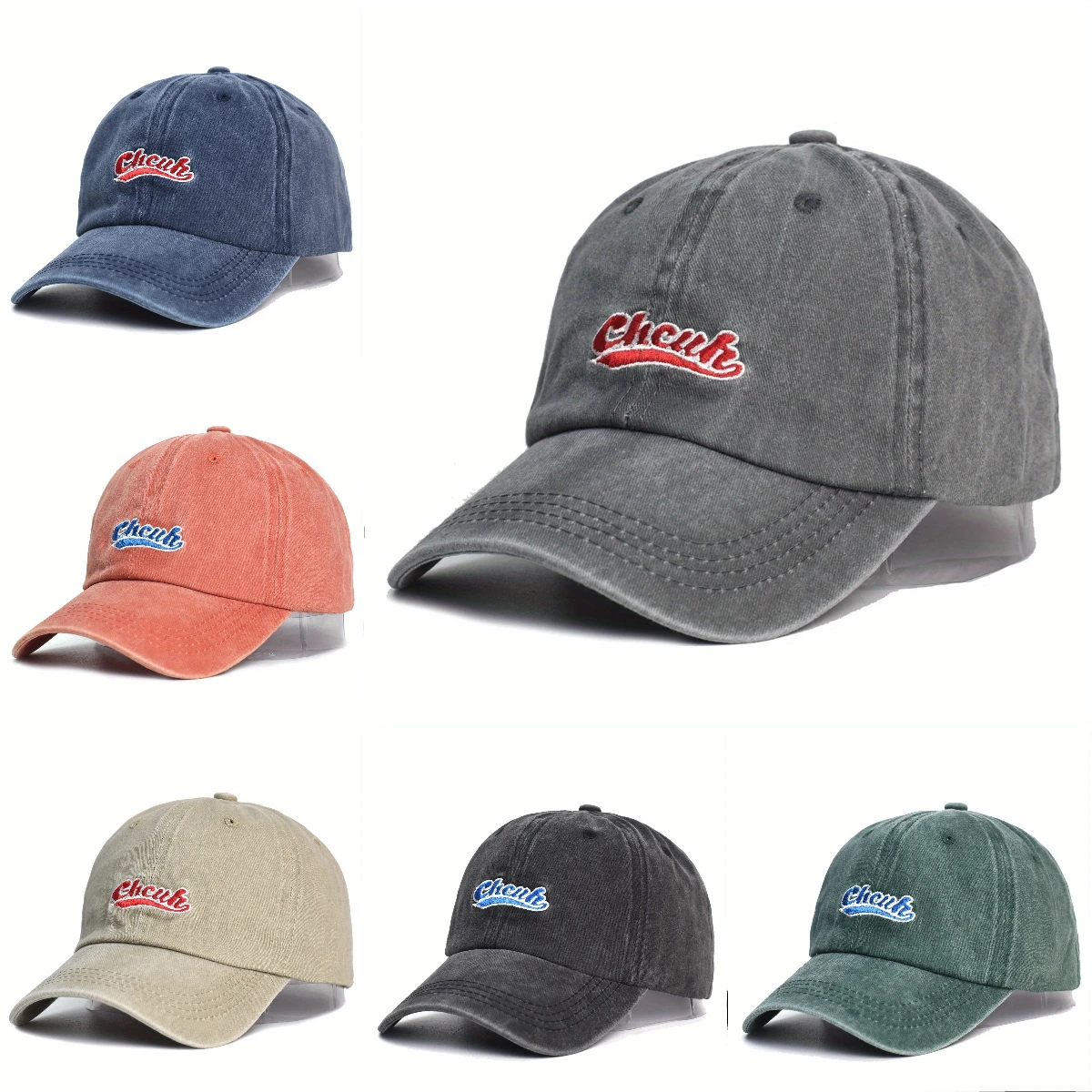American Casual Versatile Sun Hat for Man's and Woman's Letter Embroidery Baseball Cap Retro Fashionable Solid Color Hip-hop Cap
American Casual Versatile Sun Hat for Man's and Woman's Letter Embroidery Baseball Cap Retro Fashionable Solid Color Hip-hop Cap