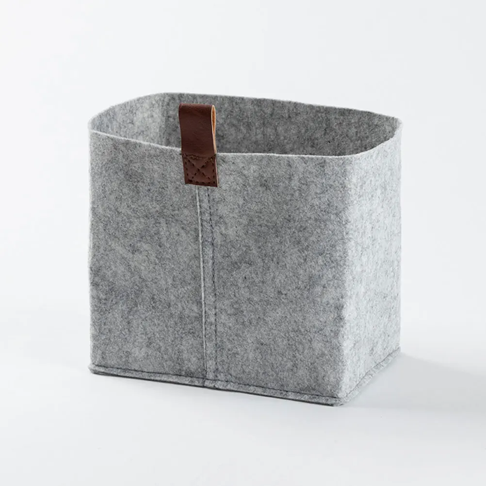 3Pcs Felt Storage Basket Grey Small Medium Large Foldable Desk ganizer Home Office Bedroom Living Room Storage Container
3Pcs Felt Storage Basket Grey Small Medium Large Foldable Desk ganizer Home Office Bedroom Living Room Storage Container