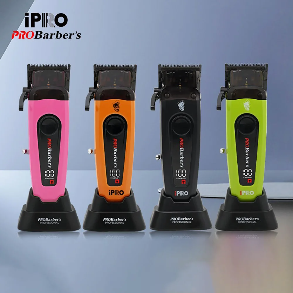 S1095 PRO Barbers Men's Professional Hair Clipper High Speed Brushless Motor DLC Blade with Base Detachable Magnetic Face Cap
S1095 PRO Barbers Men's Professional Hair Clipper High Speed Brushless Motor DLC Blade with Base Detachable Magnetic Face Cap