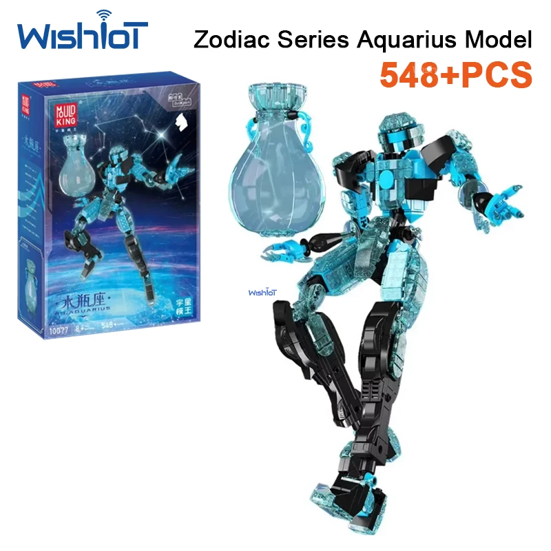 Mould King 10077 548pcs Aquarius Zodiac Series Model MOC Building Blocks Bricks DIY Assembly Toy for Kids Adults Christmas Gift
Mould King 10077 548pcs Aquarius Zodiac Series Model MOC Building Blocks Bricks DIY Assembly Toy for Kids Adults Christmas Gift