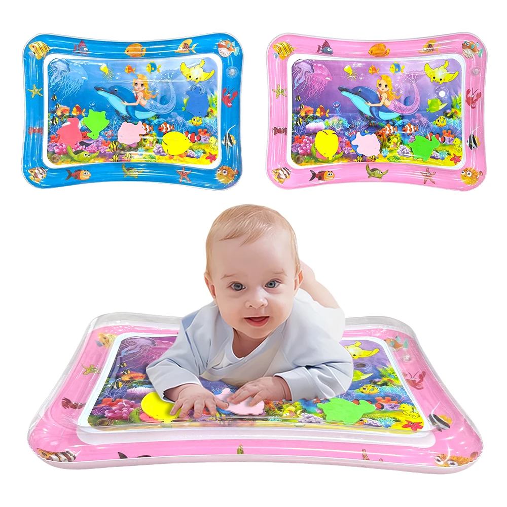 1 square mermaid pattern inflatable water pad PVC children's game pad, early childhood education activity toy, children's gift
1 square mermaid pattern inflatable water pad PVC children's game pad, early childhood education activity toy, children's gift