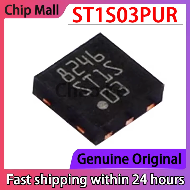 1 шт. Новый ST1S03PUR ST1S03 ST1S упакованный DFN6 оригинальный регулятор напряжения
1 шт. Новый ST1S03PUR ST1S03 ST1S упакованный DFN6 оригинальный регулятор напряжения