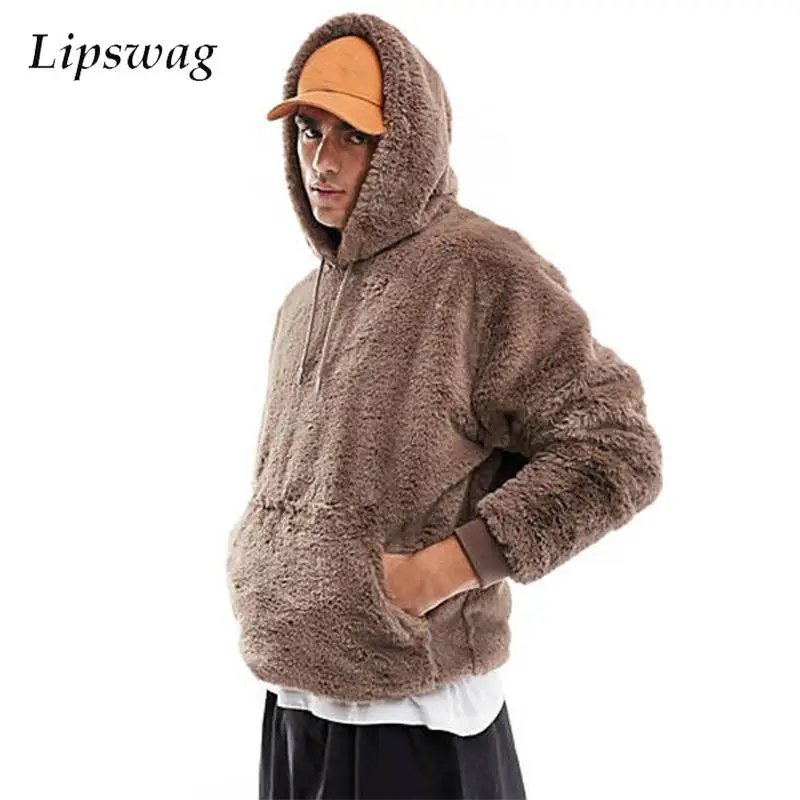 Hip Hop Mens Hoodie Fleece Warm Long Sleeve Slim Hooded Sweatshirt Spring Vintage Solid Color Furry Wool Hoodies Men Streetwear
Hip Hop Mens Hoodie Fleece Warm Long Sleeve Slim Hooded Sweatshirt Spring Vintage Solid Color Furry Wool Hoodies Men Streetwear