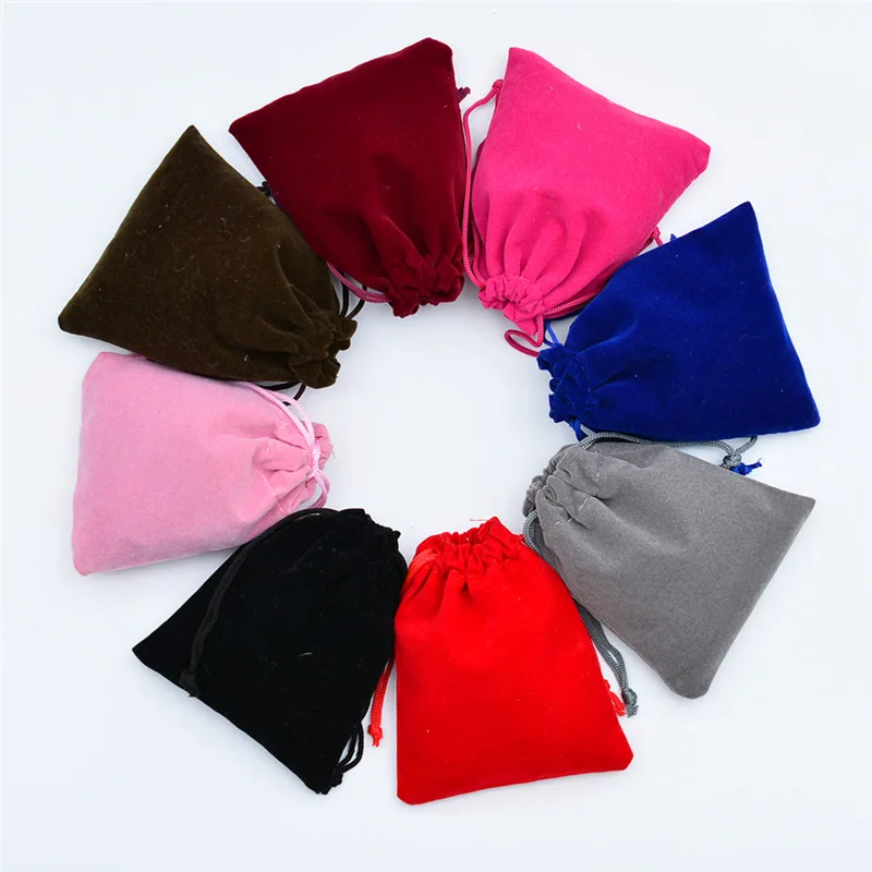100pcs Velvet Drawstring Bags Multi-color Jewelry Gift Pouches Soft Fabric Storage Bags for Wedding Party Favors
100pcs Velvet Drawstring Bags Multi-color Jewelry Gift Pouches Soft Fabric Storage Bags for Wedding Party Favors