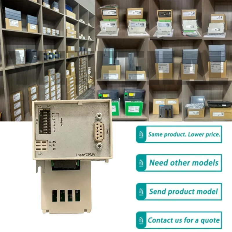 New 8400 Inverter Communication Module E84AYCPMV
New 8400 Inverter Communication Module E84AYCPMV