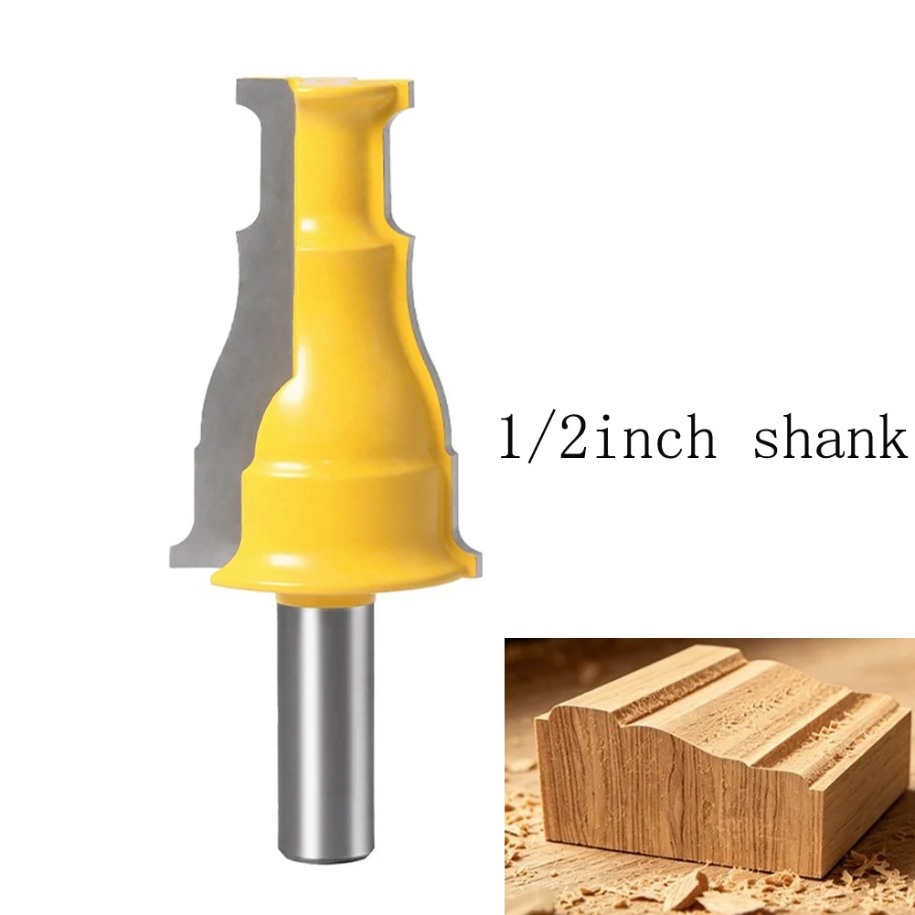 1/2 Shank Woodworking Router Bit Milling Cutter For Door Window Trim Cabinet Edge Profiling Trimming Cutter For Softwood Hardwoo
1/2 Shank Woodworking Router Bit Milling Cutter For Door Window Trim Cabinet Edge Profiling Trimming Cutter For Softwood Hardwoo