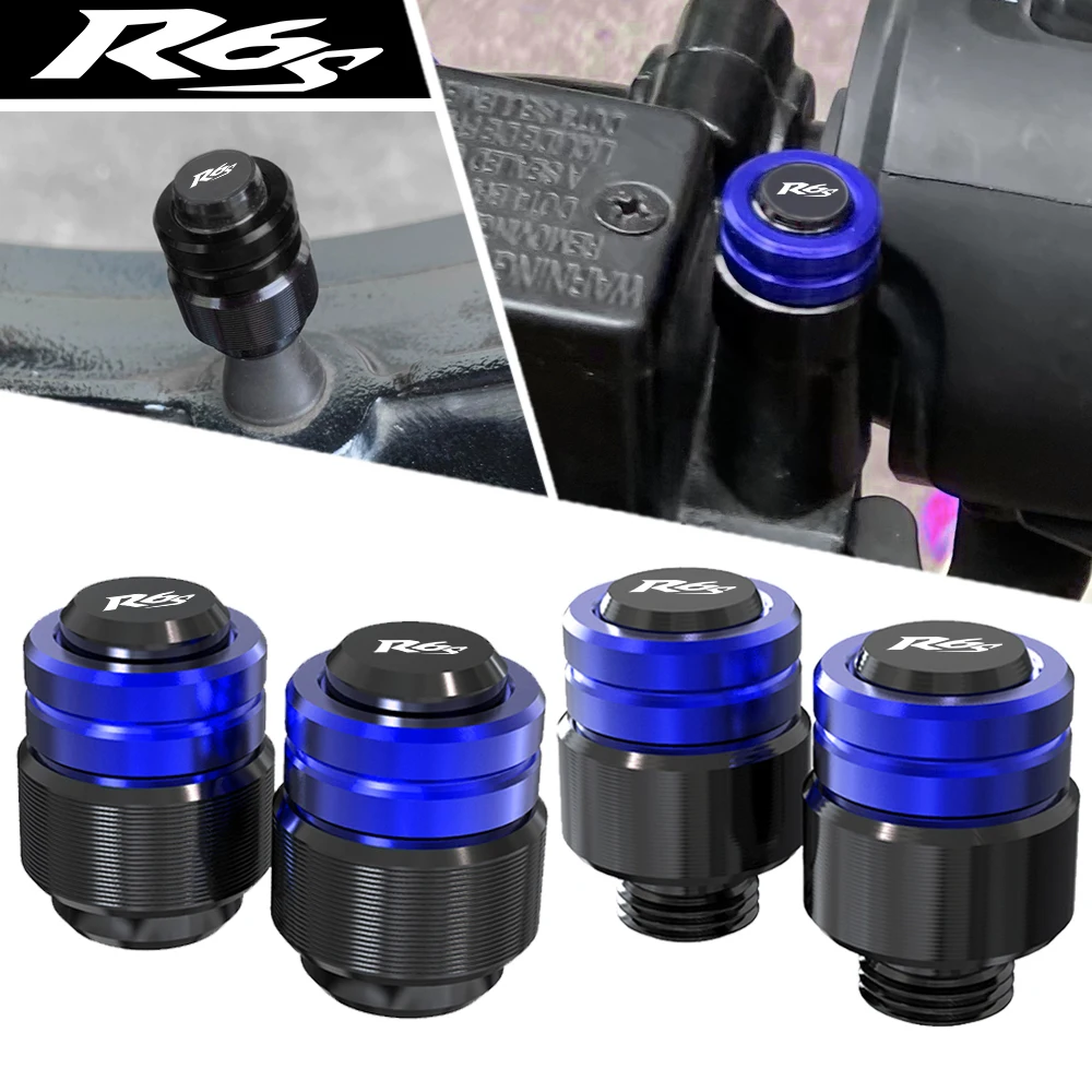 FOR YAMAHA YZF R6S YZFR6S YZF-R6S 2007 2008 2009 2010 Motorcycle Rearview Mirror Plug Hole Screw Cap Tire Valve Stem Caps Cover
FOR YAMAHA YZF R6S YZFR6S YZF-R6S 2007 2008 2009 2010 Motorcycle Rearview Mirror Plug Hole Screw Cap Tire Valve Stem Caps Cover
