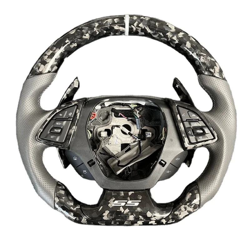 Customized Sport Car Steering Wheel Fit for 2016-2023 Camaro Real Carbon Fiber Steering Wheel
Customized Sport Car Steering Wheel Fit for 2016-2023 Camaro Real Carbon Fiber Steering Wheel
