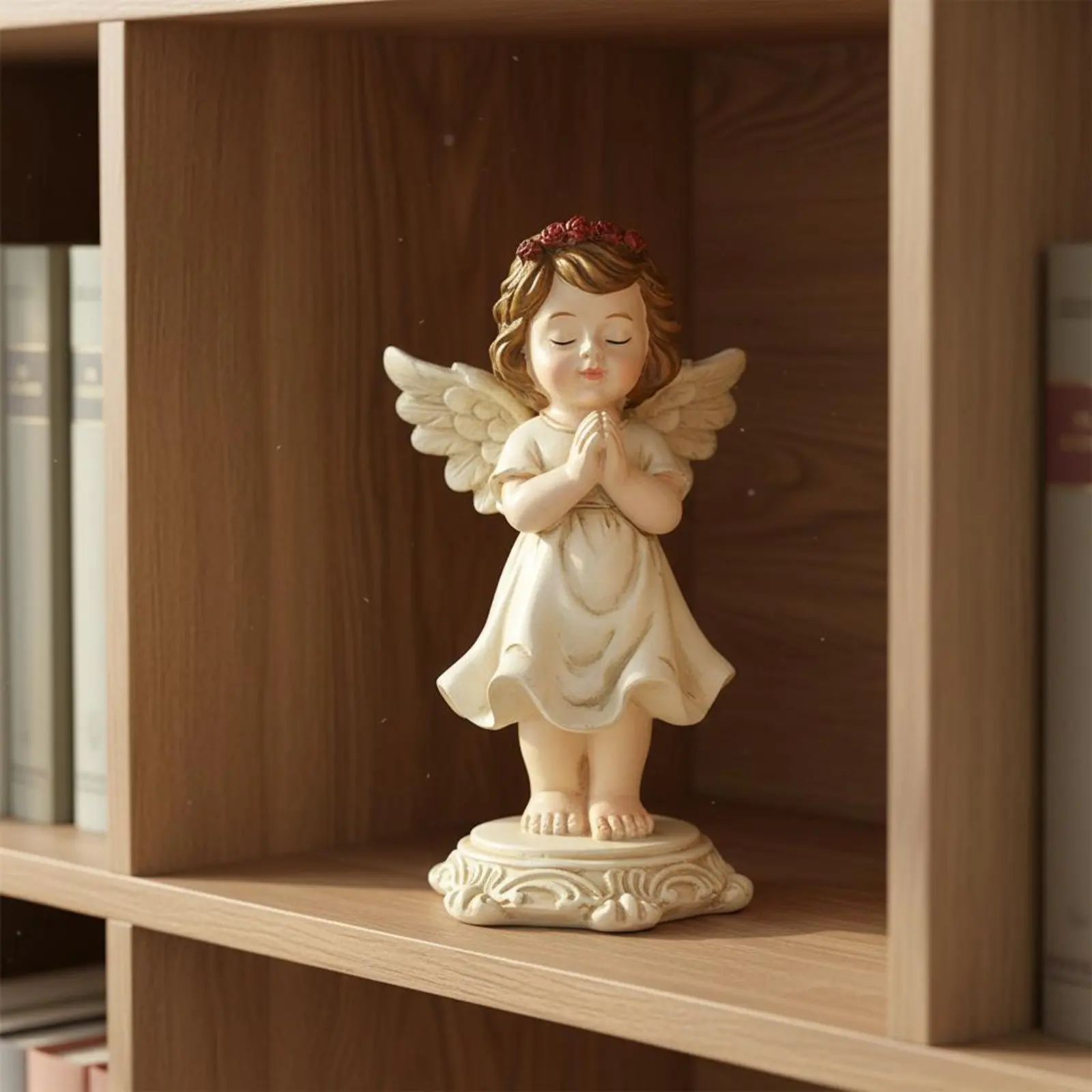 Praying Celestial Figure Figurine Nordic Style Celestial Figure Child Statue Cherub Decoration Creative Design Desktop Sculpture
Praying Celestial Figure Figurine Nordic Style Celestial Figure Child Statue Cherub Decoration Creative Design Desktop Sculpture