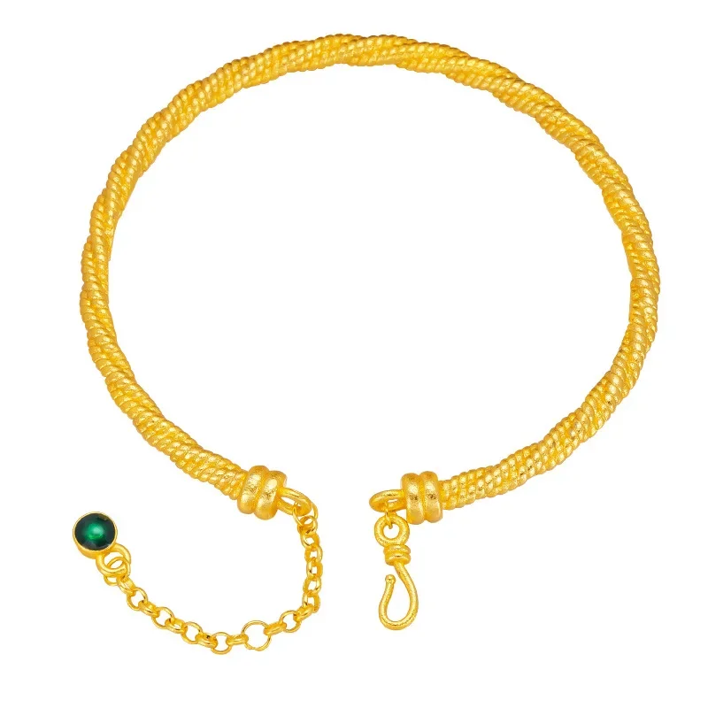 Магазин из настоящего золота 9999 24 карата. Одинаковый золотой женский открывающийся браслет с шелковой обмоткой. Браслет Fried Dough Twists регулируется.
Магазин из настоящего золота 9999 24 карата. Одинаковый золотой женский открывающийся браслет с шелковой обмоткой. Браслет Fried Dough Twists регулируется.