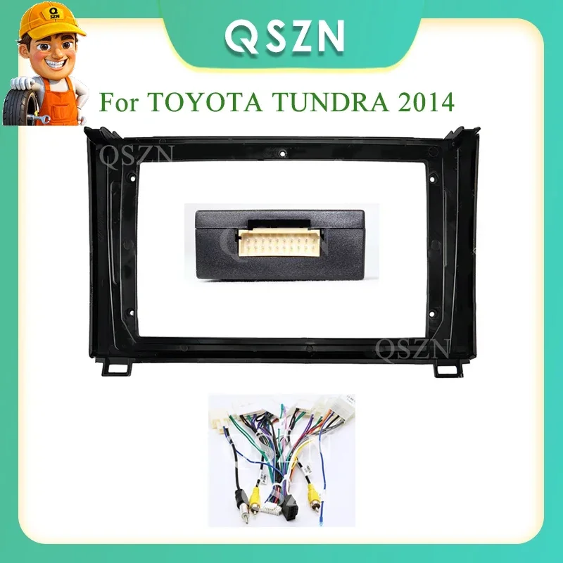 QSZN Car 9 Inch Audio Face Plate Fascia Frame For TOYOTA TUNDRA 2014 2Din Big Screen Radio Stereo Panel Dash Mount Kit
QSZN Car 9 Inch Audio Face Plate Fascia Frame For TOYOTA TUNDRA 2014 2Din Big Screen Radio Stereo Panel Dash Mount Kit