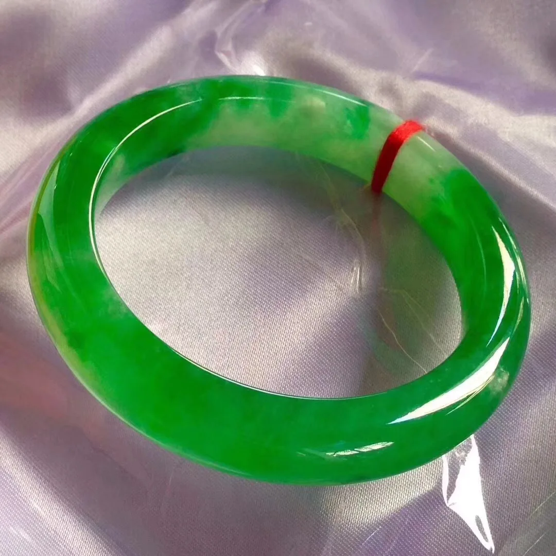 Zheru Jewelry Natural Myanmar Jade 54mm-62mm bracelet exquisite princess bracelet send girlfriend send mom
Zheru Jewelry Natural Myanmar Jade 54mm-62mm bracelet exquisite princess bracelet send girlfriend send mom