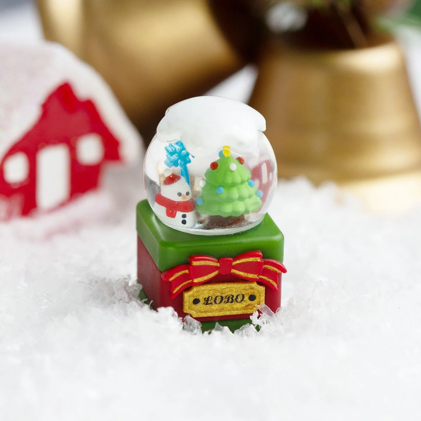 Custom Christmas Crystal Ball Keycaps Cute Christmas-themed Mechanical Keyboard Keycap Exquisitely Crafted Festive Gifts
Custom Christmas Crystal Ball Keycaps Cute Christmas-themed Mechanical Keyboard Keycap Exquisitely Crafted Festive Gifts