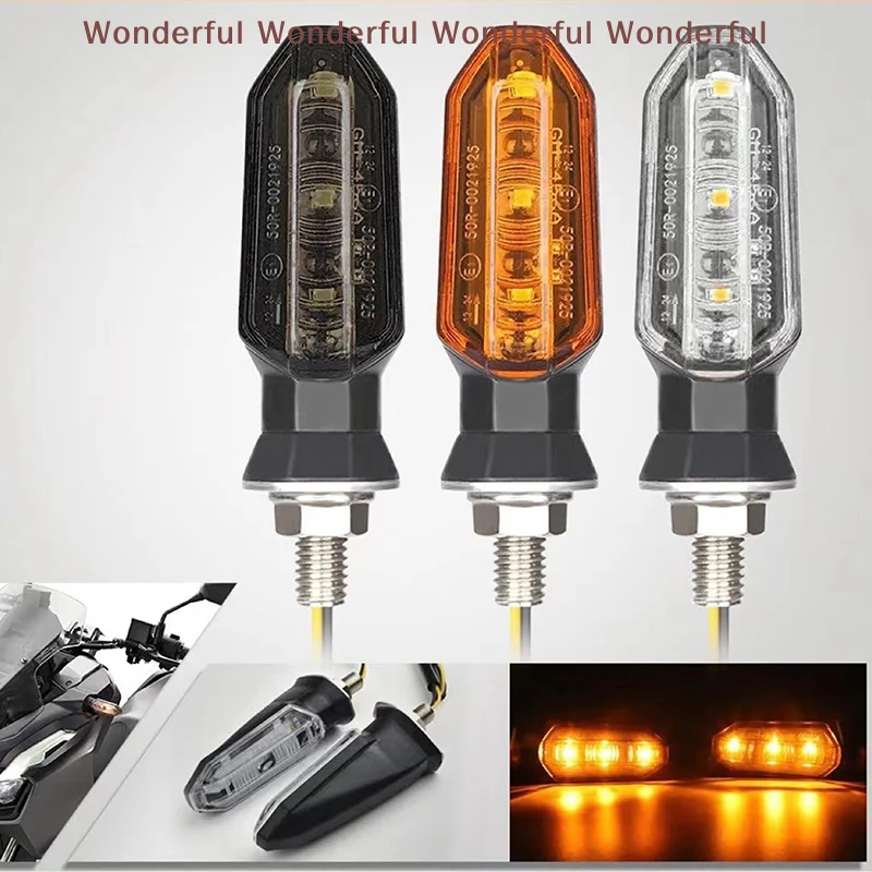 2Pcs 8MM Mini Motorcycle LED Turn Signal Lights Flashing Light Blinker Turn Signal Lamp DC 12V Moto Indicator Lamp Accessories
2Pcs 8MM Mini Motorcycle LED Turn Signal Lights Flashing Light Blinker Turn Signal Lamp DC 12V Moto Indicator Lamp Accessories