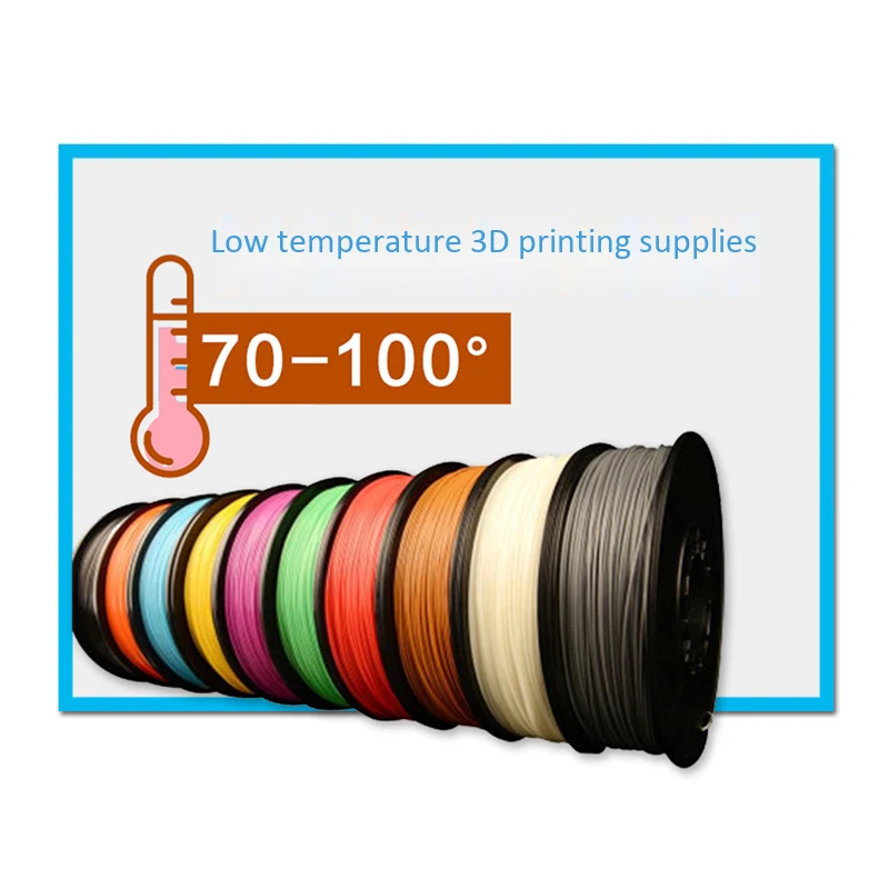 5M Pcl 1.75Mm Filament Low Temperature 3D Printing Pen Supplies For 3D Printer/3D Printer Pen(White) A002
5M Pcl 1.75Mm Filament Low Temperature 3D Printing Pen Supplies For 3D Printer/3D Printer Pen(White) A002