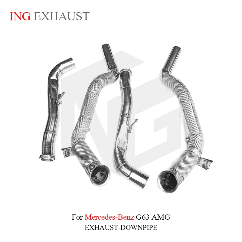 ING High Performance Direct Tube without cat Downpipe for Mercedes AMG BENZ AMG G63 W463 Upgrade Engine Header Pipe Exhaust
ING High Performance Direct Tube without cat Downpipe for Mercedes AMG BENZ AMG G63 W463 Upgrade Engine Header Pipe Exhaust