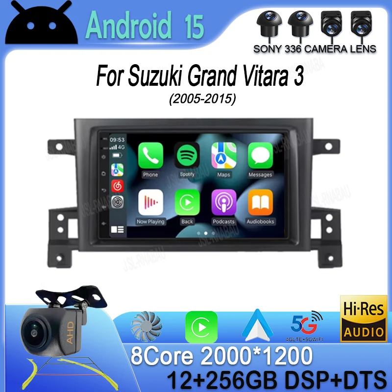 7-дюймовый Android 13 для Suzuki Grand Vitara 3 2005-2012 2013 2015 2 Din автомагнитола стерео Мультимедийный видеоплеер Navigaion Carplay
7-дюймовый Android 13 для Suzuki Grand Vitara 3 2005-2012 2013 2015 2 Din автомагнитола стерео Мультимедийный видеоплеер Navigaion Carplay