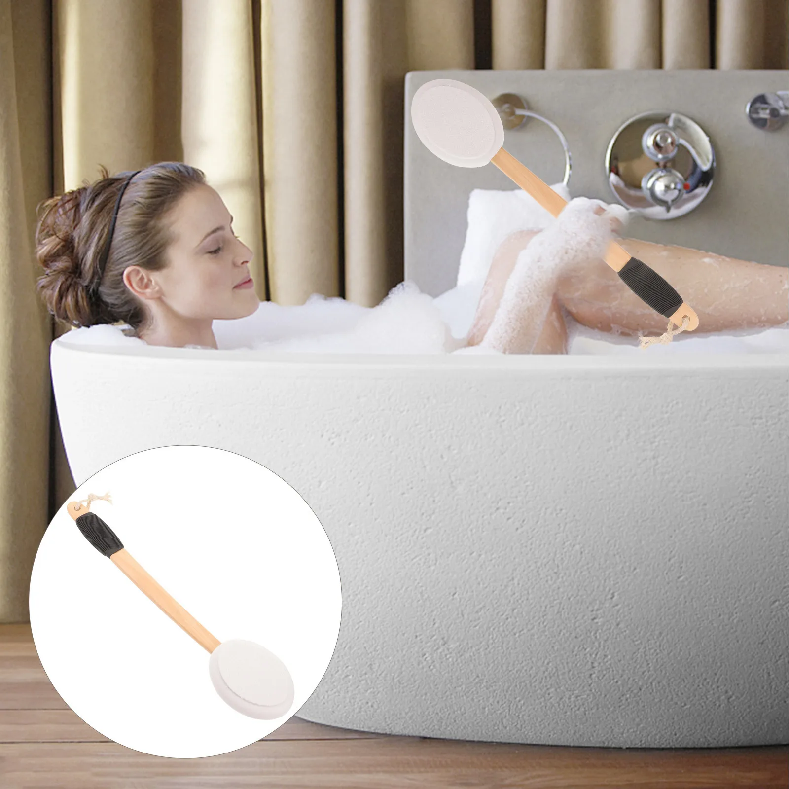 Handle Bath Brush Back Scrubber For Shower Deep Clean Body Long Handle Shower Brush Washing Tool Durable Bathroom Accessory
Handle Bath Brush Back Scrubber For Shower Deep Clean Body Long Handle Shower Brush Washing Tool Durable Bathroom Accessory
