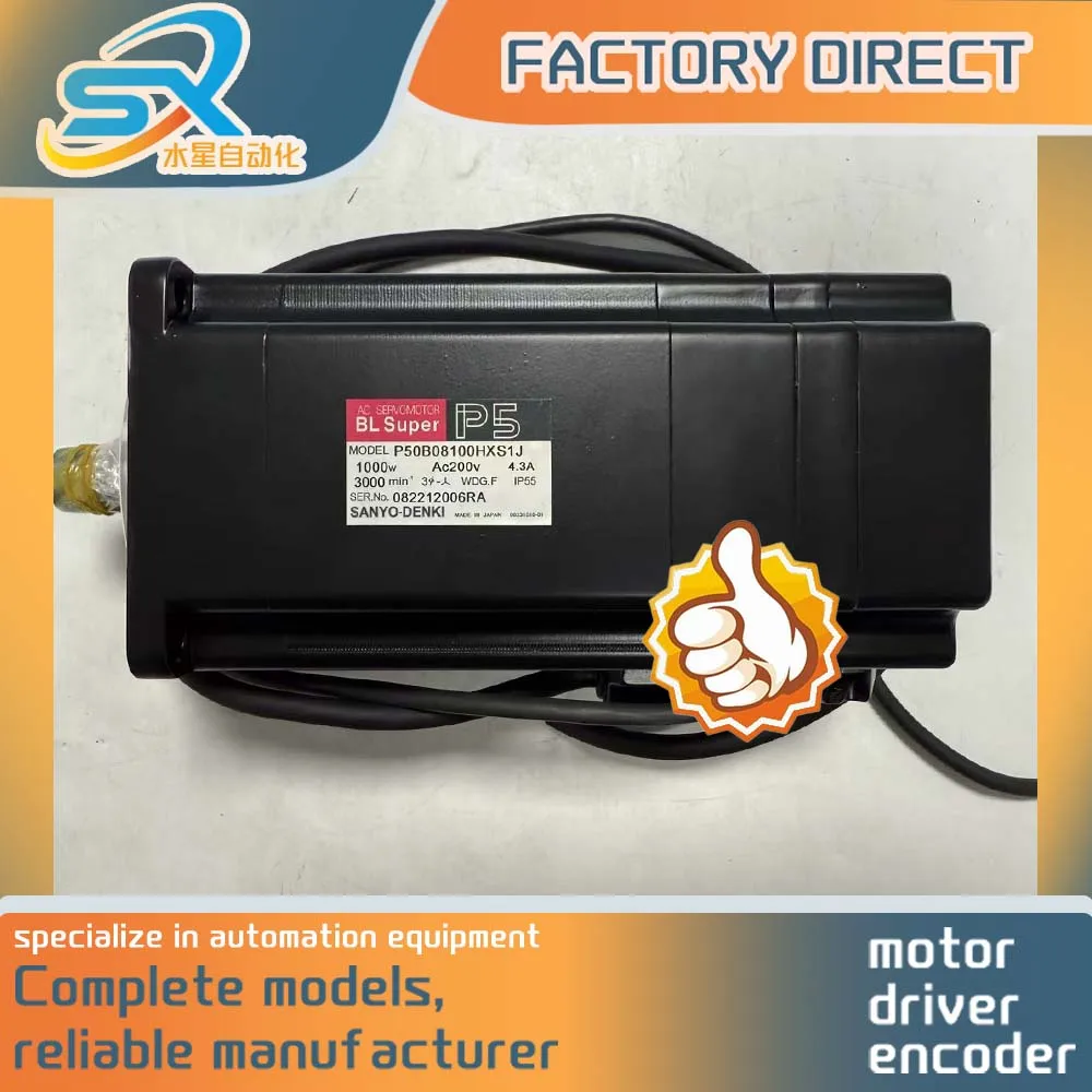 Sanyo Denki AC Servo Motor P50B08100HXS1J 1000w Quality Assurance And Reliable Procurement
Sanyo Denki AC Servo Motor P50B08100HXS1J 1000w Quality Assurance And Reliable Procurement