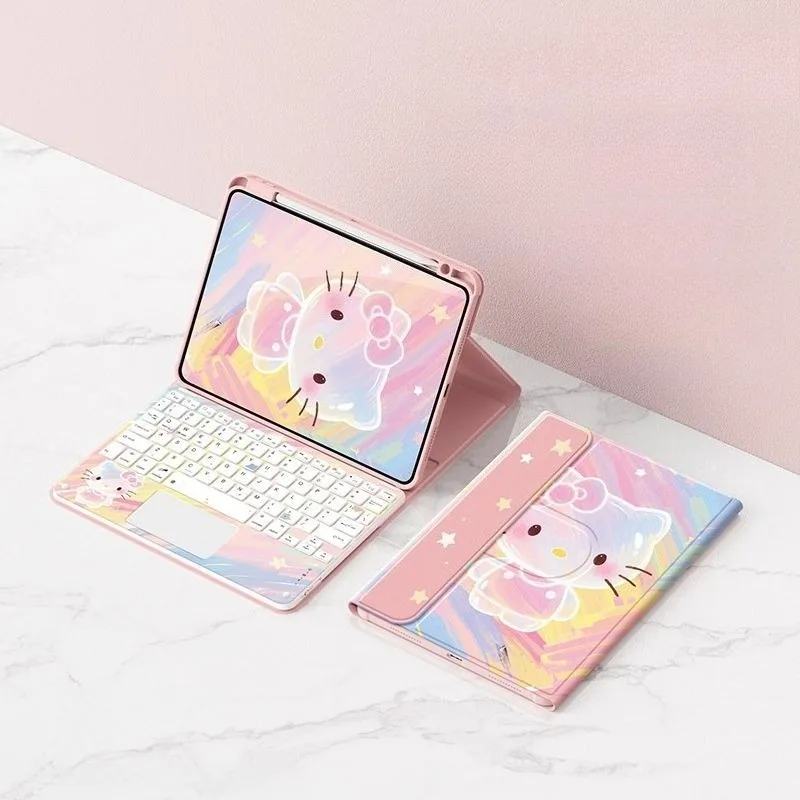 Cute Hello Kitty Tablet Bluetooth Keyboard Mouse Set for Xiaomi Pad Protective Case for Xiaomi 5 6S Pro 12.4in 7Pro 11.2in Cover
Cute Hello Kitty Tablet Bluetooth Keyboard Mouse Set for Xiaomi Pad Protective Case for Xiaomi 5 6S Pro 12.4in 7Pro 11.2in Cover
