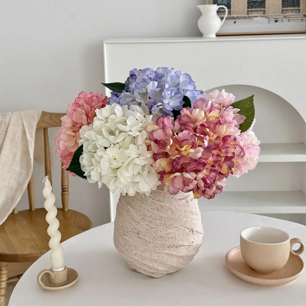 Simulation Flower Hydrangea Artificial Flowers Full Bloom Faux Silk Stems for Home Decor Wedding Centerpiece Party Floral
Simulation Flower Hydrangea Artificial Flowers Full Bloom Faux Silk Stems for Home Decor Wedding Centerpiece Party Floral