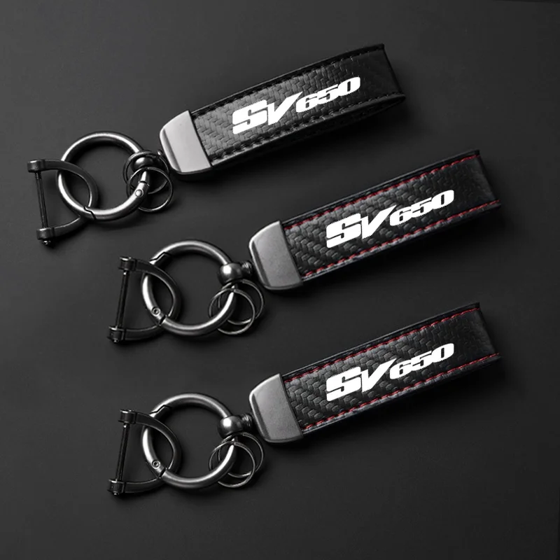 For Suzuki SV650 SV 650 SV650X SV650S New Fashion Motocycle carbon fiber leather rope keychain Holder Keyring Logo Accessories
For Suzuki SV650 SV 650 SV650X SV650S New Fashion Motocycle carbon fiber leather rope keychain Holder Keyring Logo Accessories