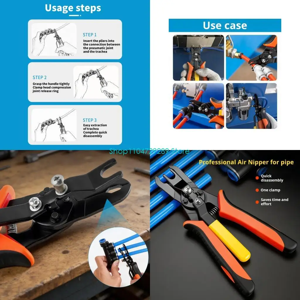 D8KE 2Pcs Air Pipe Clamp Pliers Automotive Tool with Comfortable Not Slip Handles Accuracy Air Hose Clamping Pliers
D8KE 2Pcs Air Pipe Clamp Pliers Automotive Tool with Comfortable Not Slip Handles Accuracy Air Hose Clamping Pliers