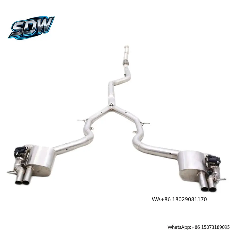 Sport Racing Catback Exhaust with Valve Control for CLA200 CLA250 CLS350 CLS450 GT C63 E63 GLC63
Sport Racing Catback Exhaust with Valve Control for CLA200 CLA250 CLS350 CLS450 GT C63 E63 GLC63