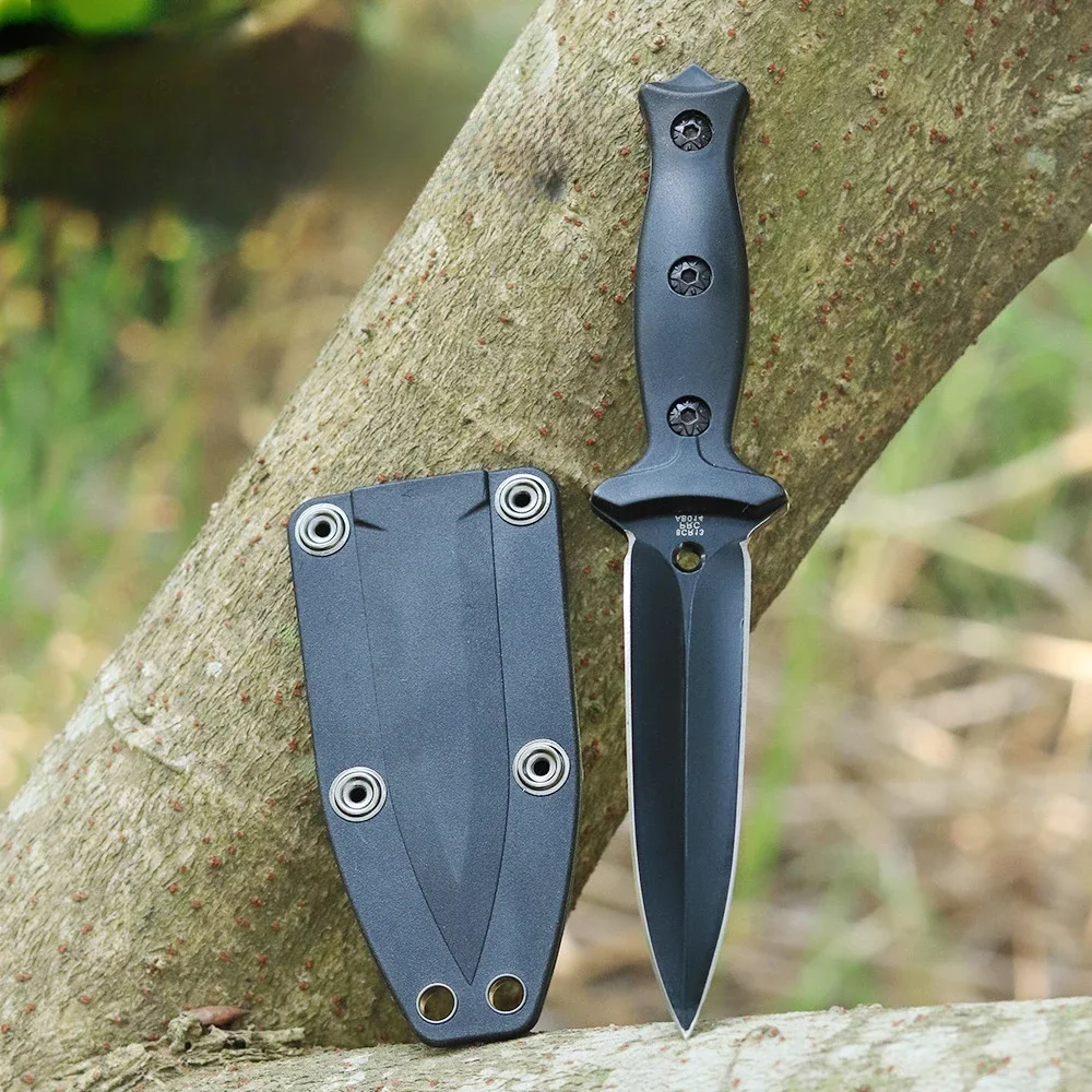 Multi-functional Outdoor Fixed Blade Tactical Knife Non-slip ABS Plastic Handle Wild Survival Military Tools With Gift Sheath
Multi-functional Outdoor Fixed Blade Tactical Knife Non-slip ABS Plastic Handle Wild Survival Military Tools With Gift Sheath