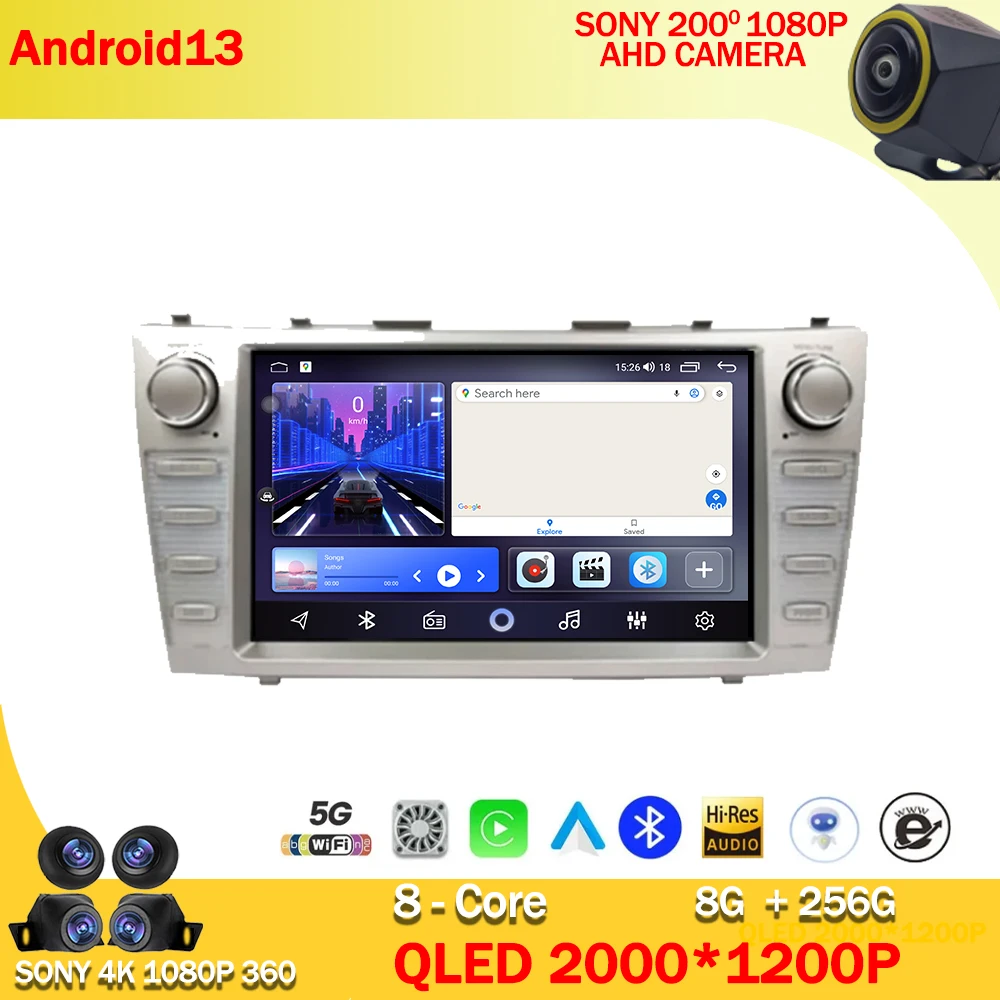 Автомагнитола на Android 13, мультимедийный видеоплеер, навигация GPS для Toyota Camry XV40 Aurion 2007 - 2011 4G BT WIFI DSP RDS 2din dvd
Автомагнитола на Android 13, мультимедийный видеоплеер, навигация GPS для Toyota Camry XV40 Aurion 2007 - 2011 4G BT WIFI DSP RDS 2din dvd