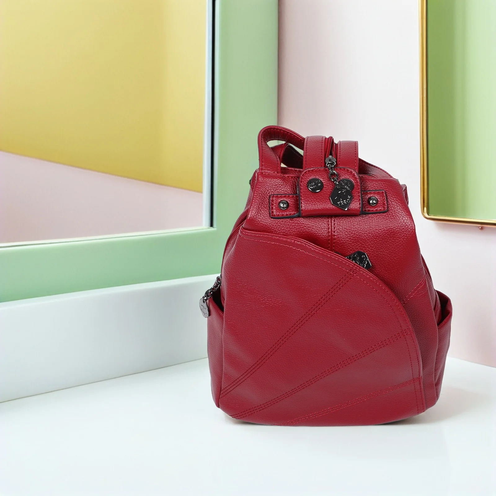 Purses Women's Travel Backpack Faux for Work Adjustable Strap Multifunction Handbag Shoulder
Purses Women's Travel Backpack Faux for Work Adjustable Strap Multifunction Handbag Shoulder